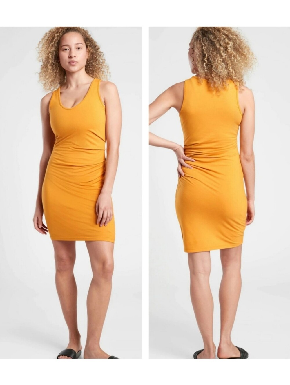 Athleta Della Dress Abyssinian Yellow 531168